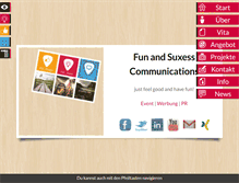 Tablet Screenshot of funandsuxess.com